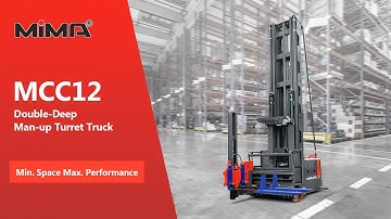 MCC12 Man-up Turret Truck (Double-Deep Telescopic Forks)