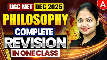 UGC NET Philosophy Marathon | UGC NET Philosophy Complete Revision By Tejasvi Mam
