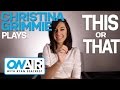Christina Grimmie Plays This Or That | On Air with Ryan Seacrest