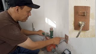 Cómo instalar  apagador de paso bomba de agua| FÁCIL Y RÁPIDO