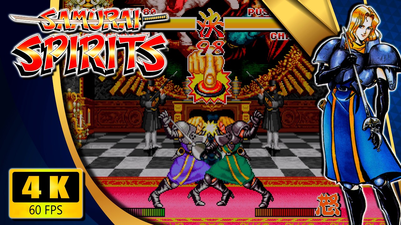Samurai Shodown | Samurai Spirits (Neo Geo CD) 【Longplay】 - YouTube