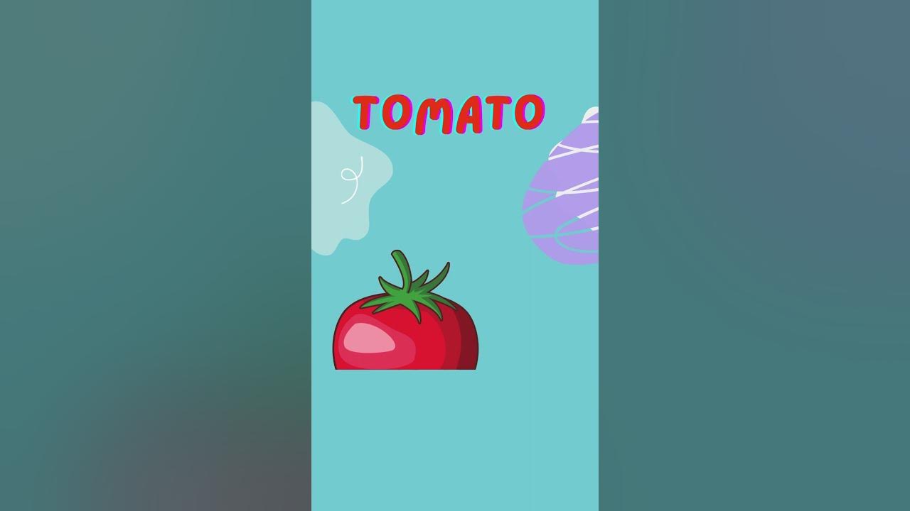 Crack the Code Fun and Foolproof Vegetable Spelling Adventure! Tomato