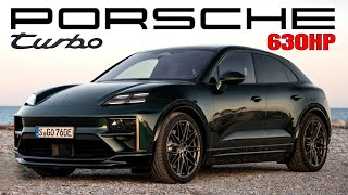 : 2025 Porsche Macan Turbo EV in Racing Green Metallic