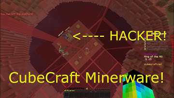 HACKER On Minerware! CubeCraft Minerware #1