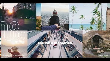 Modern Multiframe Slideshow Premiere Pro