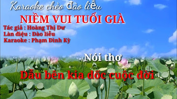 NIỀM VUI TUỔI GIÀ Karaoke chèo đào liễu