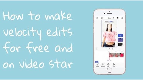 How to make velocity edits | Edits. Funimate