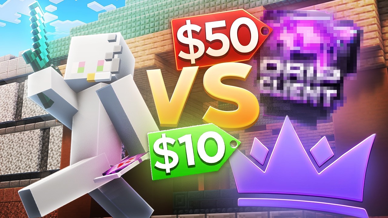 Affordable Cheat VS Expensive Cheat 1v1 SHOWDOWN
