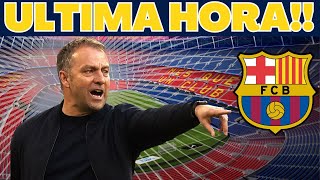 💣 BOMBA no Camp Nou!!! HANSI FLICK Perto de assinar com o FC BARCELONA 😀