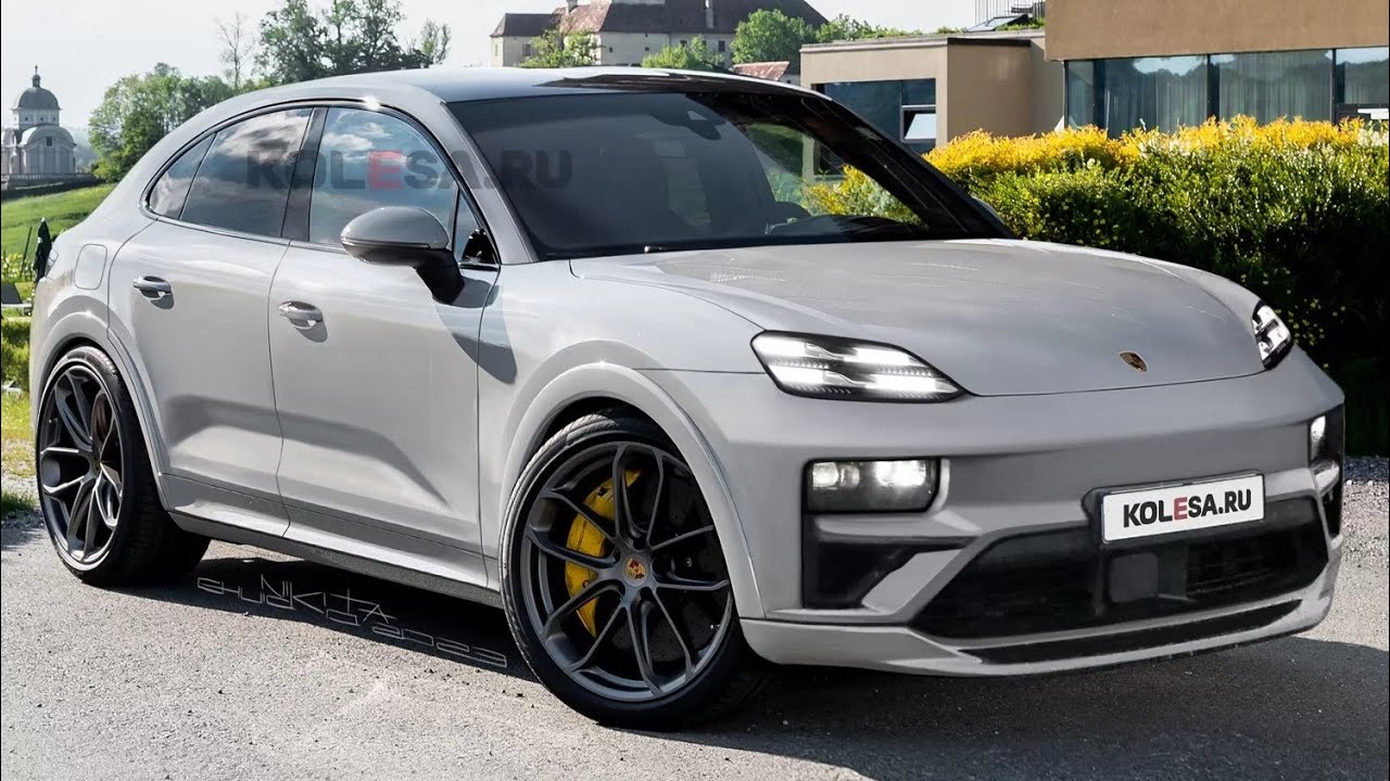 ⁣New 2024 Porsche Macan | First Look | Spy Shots | Electric PPE Platform | Rendering | Details