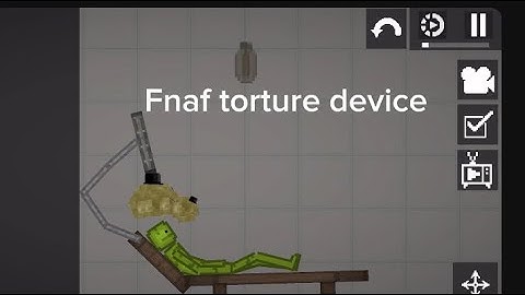 Fnaf torture device on melon playground