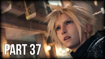 Final Fantasy VII Remake - 100% Walkthrough Part 37 [PS4 Pro] – Quest 16: Missing Children [Hard]