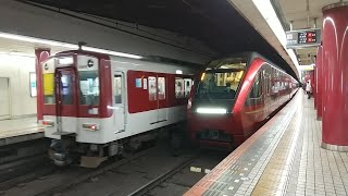 近鉄80010系HV13編成の特急ひのとり8列車名古屋行き 大阪上本町駅