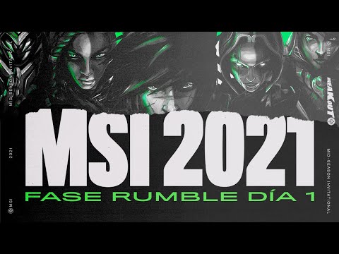 LoL Esports Latinoamérica - #MSI2021 - Fase Rumble Día 1 - L