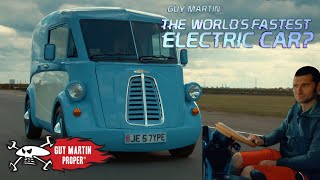 Guy's drive in the Morris JE Van | Guy Martin Proper