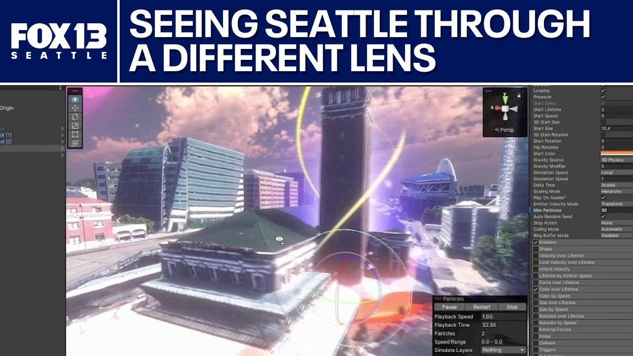 cinema staff 「Seattle meets realism」 Transforming downtown Seattle into art through augmented reality