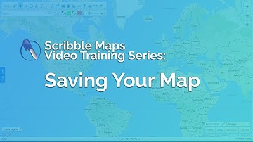 Saving Your Map | Scribble Maps Video Training Series