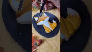 Fox Cookie Step-By-Step Cookie Decorating Tutorial Royal Icing, Flooding, Shading