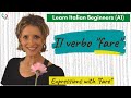 24. Learn Italian Beginners (A1): The verb “fare”