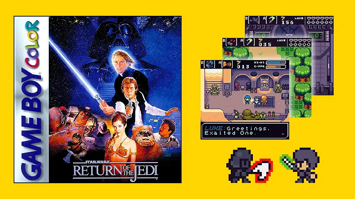 What would ‘Return of the Jedi’ look like as a Game Boy Color game?