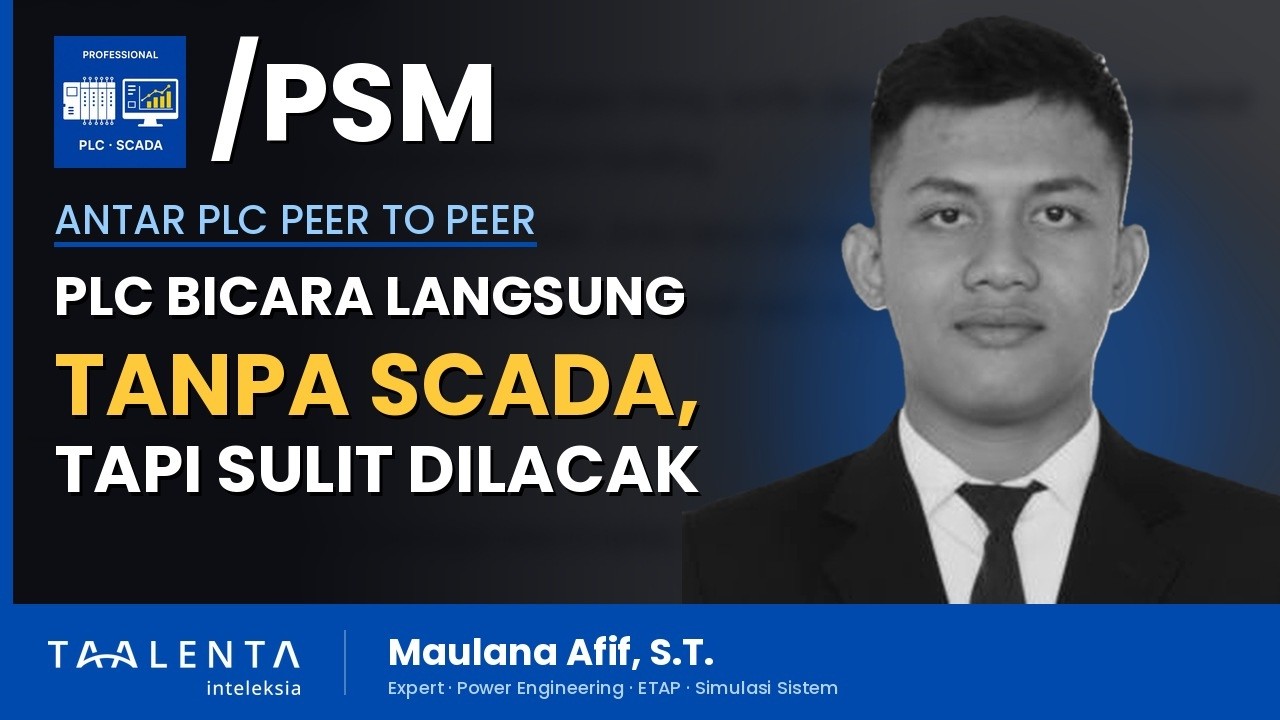 Komunikasi Antar PLC Tanpa SCADA Lebih Cepat, tapi Lebih Sulit Dilacak