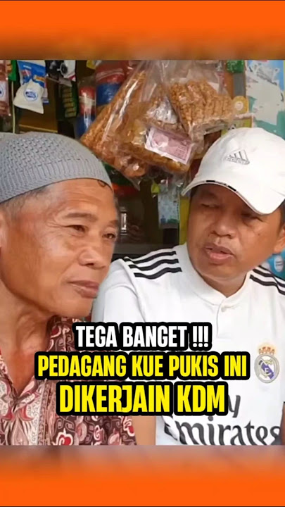 SO CRUEL!! DEDI MULYADI WORKED ON A PUKIS CAKE SELLER UNTIL HE ALMOST CRIED #kdm #kangdedimulyadi