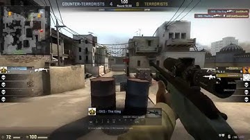cs:go 4v1 scout clutch