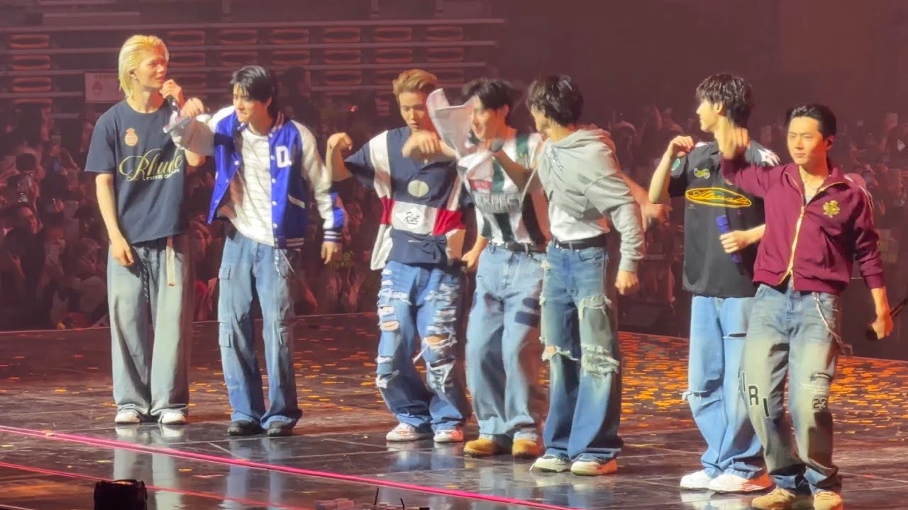 Enhypen Walk the line Final Concert Day 2 in Seoul KSPO Dome today