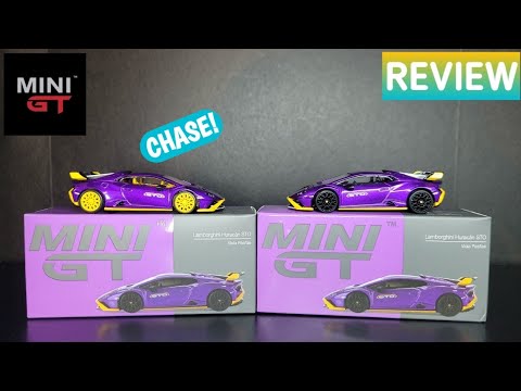 ミニカー MINIGT 1/64 Lamborghini Huracan GT Chase Mini GT 1:64 Lamborghini Huracán STO Viola Pasifae #746 | eBay