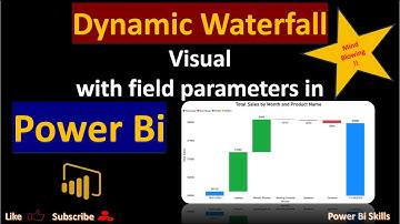 Dynamic Waterfall visual in Power Bi