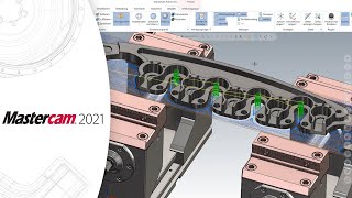 Mastercam 2021 | Taschen auslassen (2D und 3D-Dynamisch) | CAD/CAM-Software