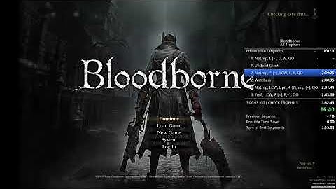 Speedrun Guide/Tutorial for All Trophies - Bloodborne (part 3 of 3)
