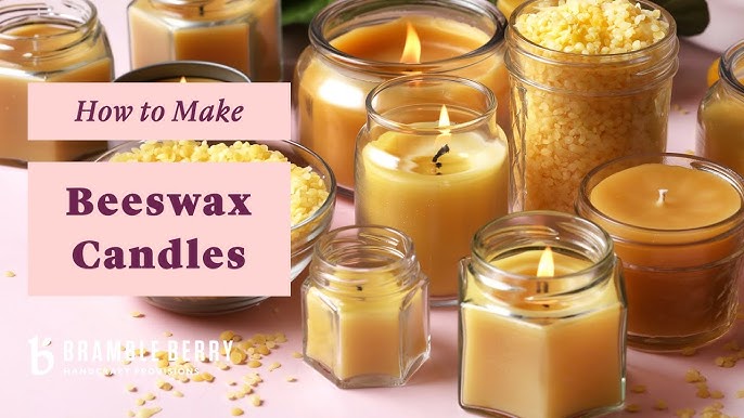 How to Make Beeswax Candles  Easy DIY Tutorial 