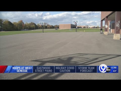 Small step forward as basketball rims go back up at West Genesee Middle School