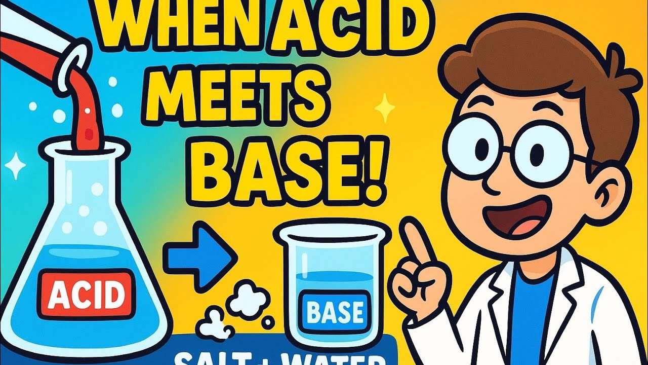 "Neutralization Reaction Activity | Acid Base Reaction Experiment | Easy Science for Students"