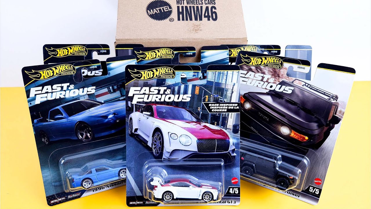 Unboxing Hot Wheels Fast & Furious MIX 4 2024 Premium Case - YouTube