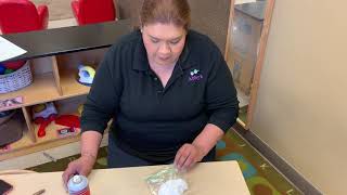 Shaving Cream Sensory Bag
