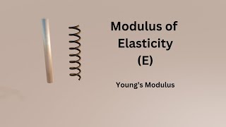 Modulus of Elasticity simplified | Young's Modulus | Explanation with examples