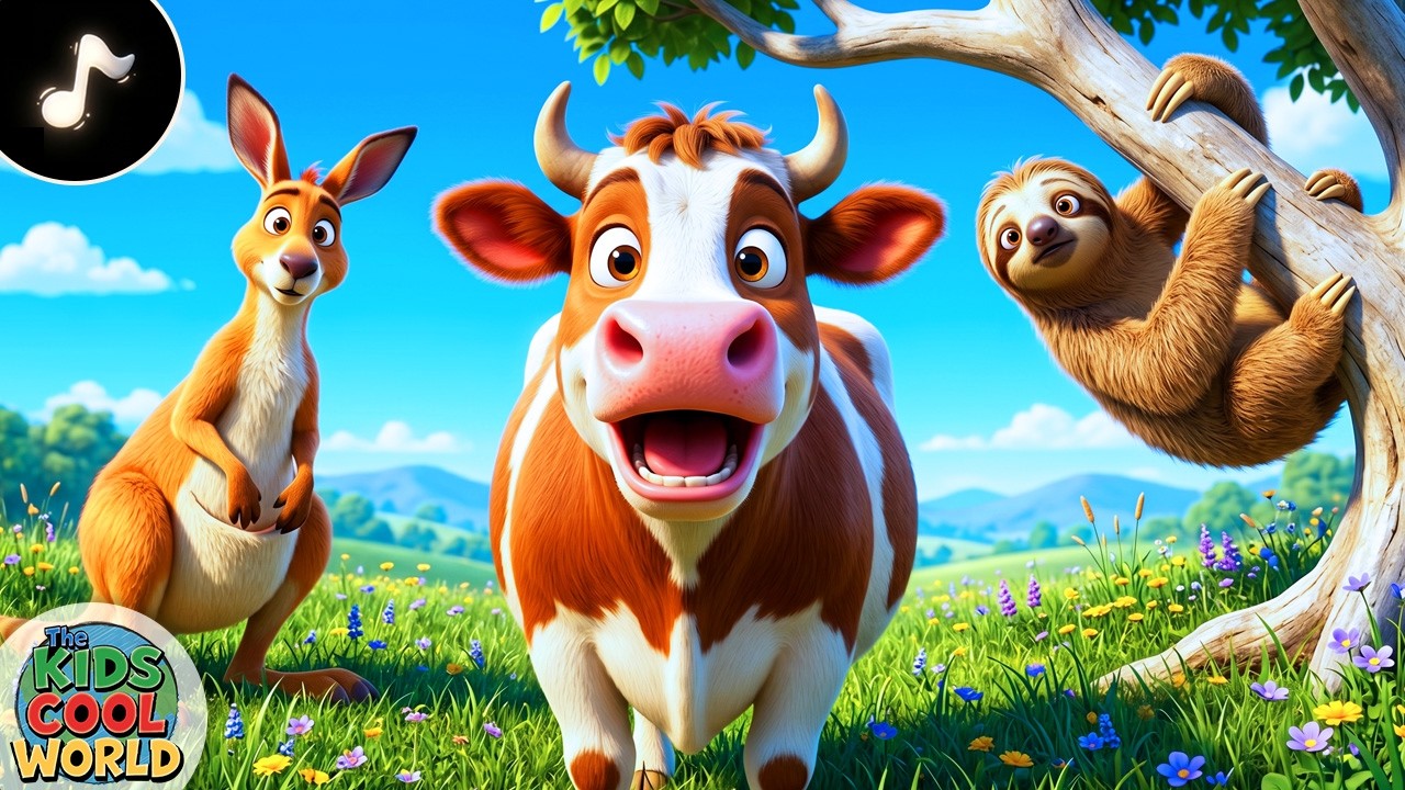 Animal Song | Animal Sounds from Around the World 🌎🐮🌴🦘❄️