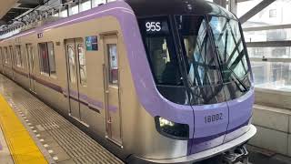 東京メトロ18000系東武スカイツリーライン試運転　北千住駅