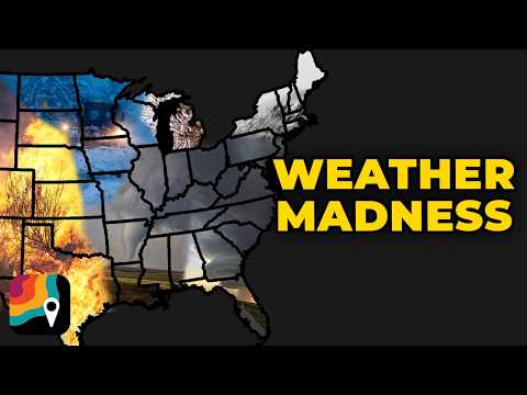 This Storm Has EVERYTHING: Tornadoes, Blizzard, Fire & Ice