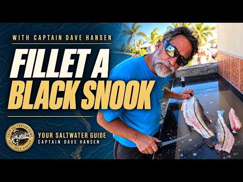 How to Fillet a Black Snook | Your Saltwater Guide