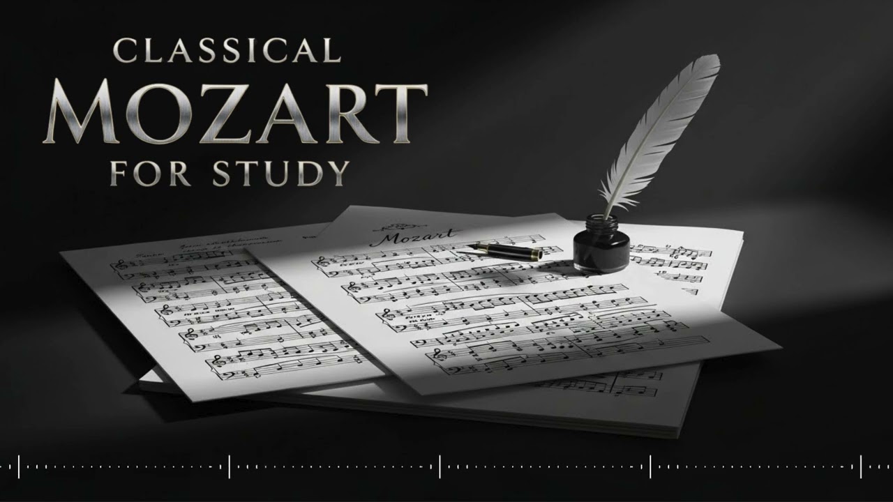 Mozart for Productivity 📈 | Classical Music to Work, Write & Focus Fast