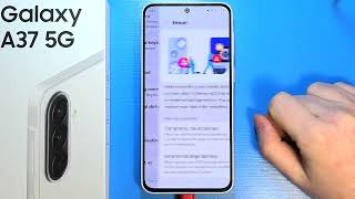 Samsung Galaxy A37 5G: How to Reset Accessibility Settings