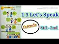 13 lets speak  std  2nd 