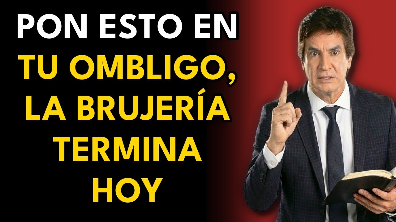 Dante Gebel revela: Ponte esto en el ombligo y toda brujería desaparecerá ahora.