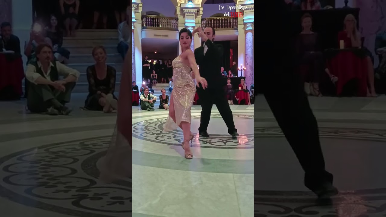 Lorena Tarantino y Gianpiero Galdi @ Salone Margherita Napoli bailan Milonguea del Ayer