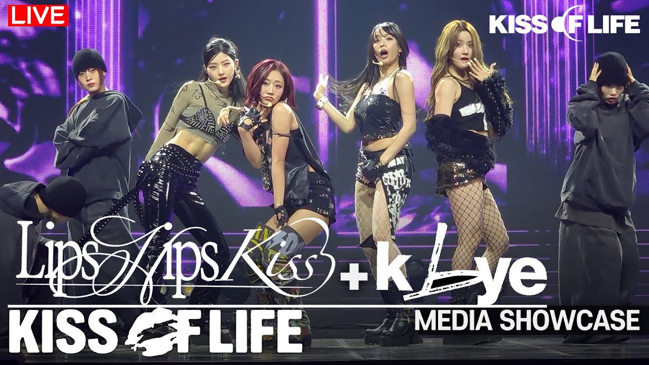 [LIVE] KISS OF LIFE - 'Lips Hips Kiss' + 'k bye' Showcase Stage | Julie·Belle·Natty·Haneul