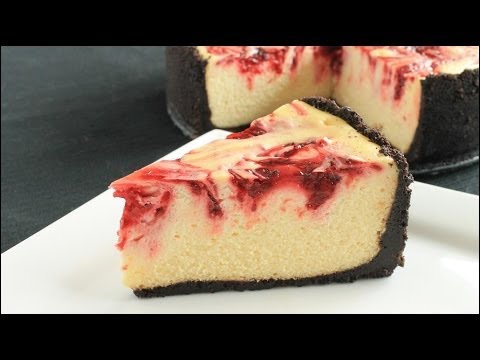 White Chocolate Raspberry Cheesecake