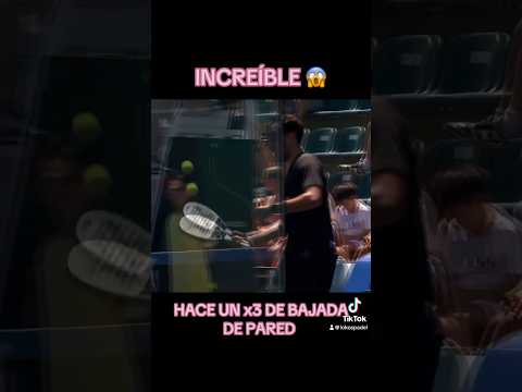 Hasta Tapia se reía ! 😱 #padelhighlights #padelvideos #agustapia #parati